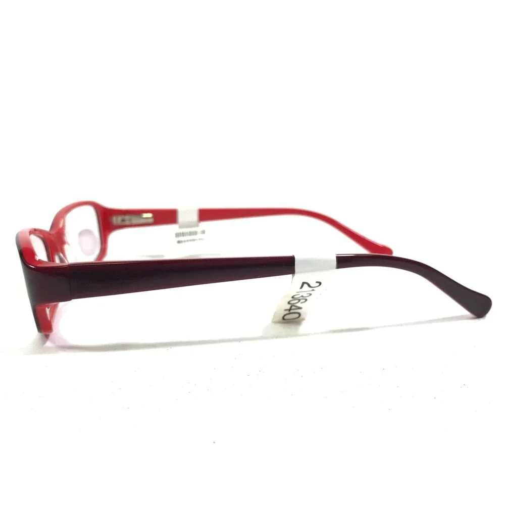 Next Issue AN 184 COL 30 Eyeglasses Frames Red Rectangular Full Rim 52-15-130